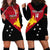 Personalised Papua New Guinea Football Hoodie Dress Go PNG Polynesian Pattern Sporty Style LT14 - Polynesian Pride