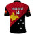 Custom Papua New Guinea Football Polo Shirt Go PNG Polynesian Pattern Sporty Style LT14 - Polynesian Pride