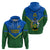 Solomon Islands Football Hoodie Polynesian Pattern Sporty Style LT14 - Polynesian Pride