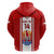 Custom Tahitian Football Hoodie Tahiti Coat of Arm Polynesian Sporty Style LT14 - Polynesian Pride