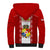 Tonga Football Sherpa Hoodie Tongan Ngatu Pattern Sporty Style LT14 - Polynesian Pride