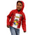 Personalised Tonga Football Kid Hoodie Tongan Ngatu Pattern Sporty Style LT14 - Polynesian Pride