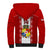 Personalised Tonga Football Sherpa Hoodie Tongan Ngatu Pattern Sporty Style LT14 - Polynesian Pride