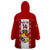 Personalised Tonga Football Wearable Blanket Hoodie Tongan Ngatu Pattern Sporty Style LT14 - Polynesian Pride