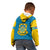 Personalised Tuvalu Islands Football Kid Hoodie Polynesian Pattern Sporty Style LT14 - Polynesian Pride