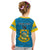 Personalised Tuvalu Islands Football Kid T Shirt Polynesian Pattern Sporty Style LT14 - Polynesian Pride