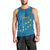 Personalised Tuvalu Islands Football Men Tank Top Polynesian Pattern Sporty Style LT14 - Polynesian Pride