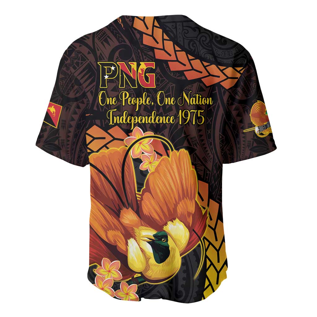 Papua New Guinea Independence Day Baseball Jersey 50th Anniversary Papua Niu Gini Bird Of Paradise LT14