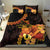 Papua New Guinea Independence Day Bedding Set 49th Anniversary Papua Niu Gini Bird Of Paradise