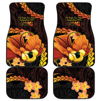 Papua New Guinea Independence Day Car Mats 50th Anniversary Papua Niu Gini Bird Of Paradise LT14