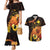 Papua New Guinea Independence Day Couples Matching Mermaid Dress and Hawaiian Shirt 50th Anniversary Papua Niu Gini Bird Of Paradise LT14