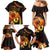 Papua New Guinea Independence Day Family Matching Mermaid Dress and Hawaiian Shirt 50th Anniversary Papua Niu Gini Bird Of Paradise LT14