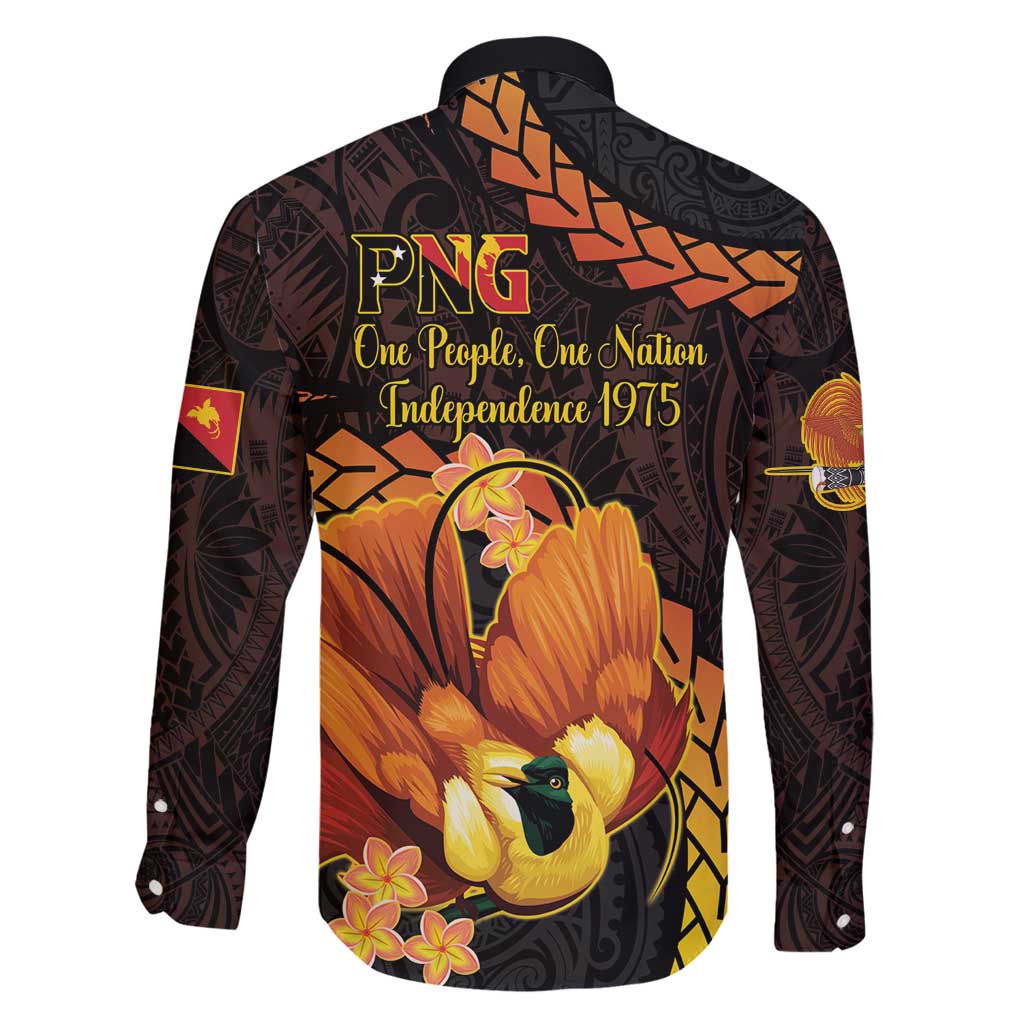 Papua New Guinea Independence Day Family Matching Off Shoulder Short Dress and Hawaiian Shirt 50th Anniversary Papua Niu Gini Bird Of Paradise LT14