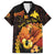 Papua New Guinea Independence Day Family Matching Short Sleeve Bodycon Dress and Hawaiian Shirt 50th Anniversary Papua Niu Gini Bird Of Paradise LT14