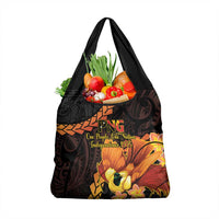 Papua New Guinea Independence Day Grocery Bag 50th Anniversary Papua Niu Gini Bird Of Paradise LT14