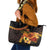 Papua New Guinea Independence Day Leather Tote Bag 49th Anniversary Papua Niu Gini Bird Of Paradise