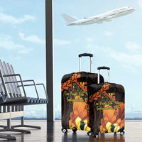 Papua New Guinea Independence Day Luggage Cover 50th Anniversary Papua Niu Gini Bird Of Paradise LT14