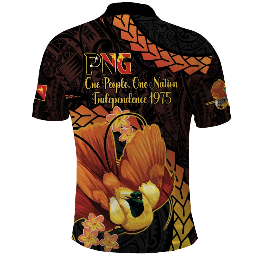 Papua New Guinea Independence Day Polo Shirt 50th Anniversary Papua Niu Gini Bird Of Paradise LT14