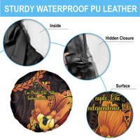 Papua New Guinea Independence Day Spare Tire Cover 50th Anniversary Papua Niu Gini Bird Of Paradise LT14