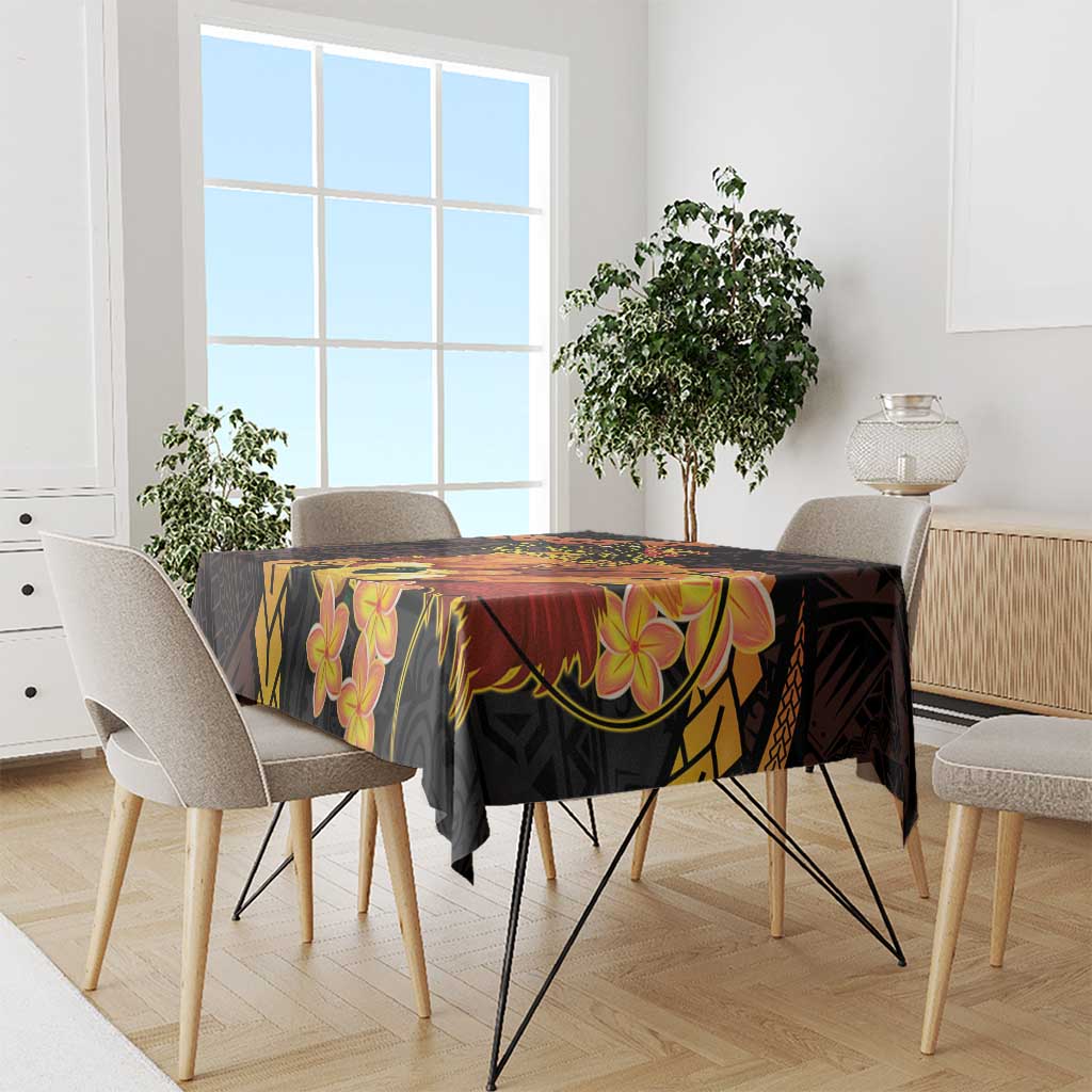 Papua New Guinea Independence Day Tablecloth 50th Anniversary Papua Niu Gini Bird Of Paradise LT14