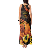 Papua New Guinea Independence Day Tank Maxi Dress 50th Anniversary Papua Niu Gini Bird Of Paradise LT14