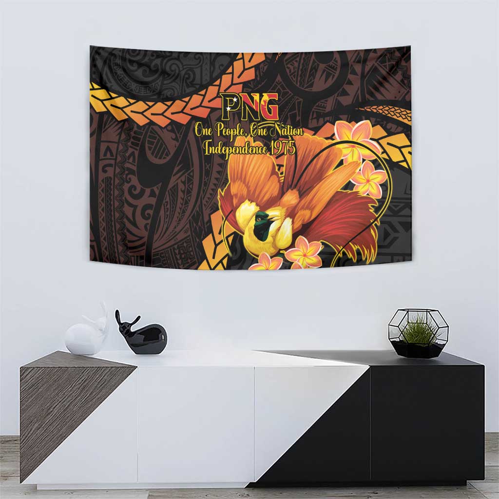 Papua New Guinea Independence Day Tapestry 50th Anniversary Papua Niu Gini Bird Of Paradise LT14