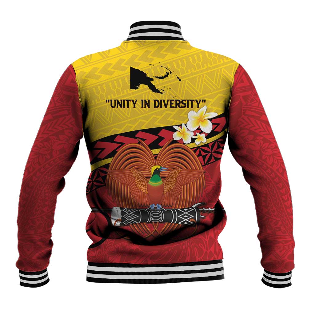Papua New Guinea Independence Day Baseball Jacket Since 1975 Unity In Diversity