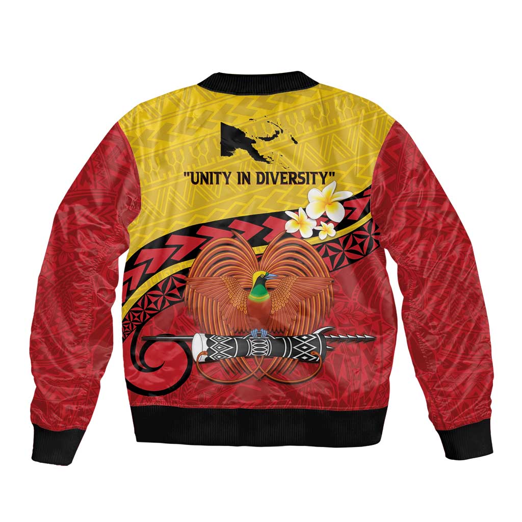 Papua New Guinea Independence Day Bomber Jacket Since 1975 Unity In Diversity