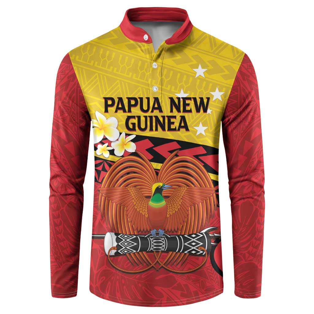 Papua New Guinea Independence Day Button Sweatshirt Since 1975 Unity In Diversity