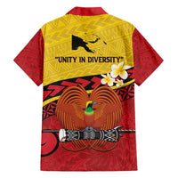 Papua New Guinea Independence Day Family Matching Short Sleeve Bodycon Dress and Hawaiian Shirt Since 1975 Unity In Diversity