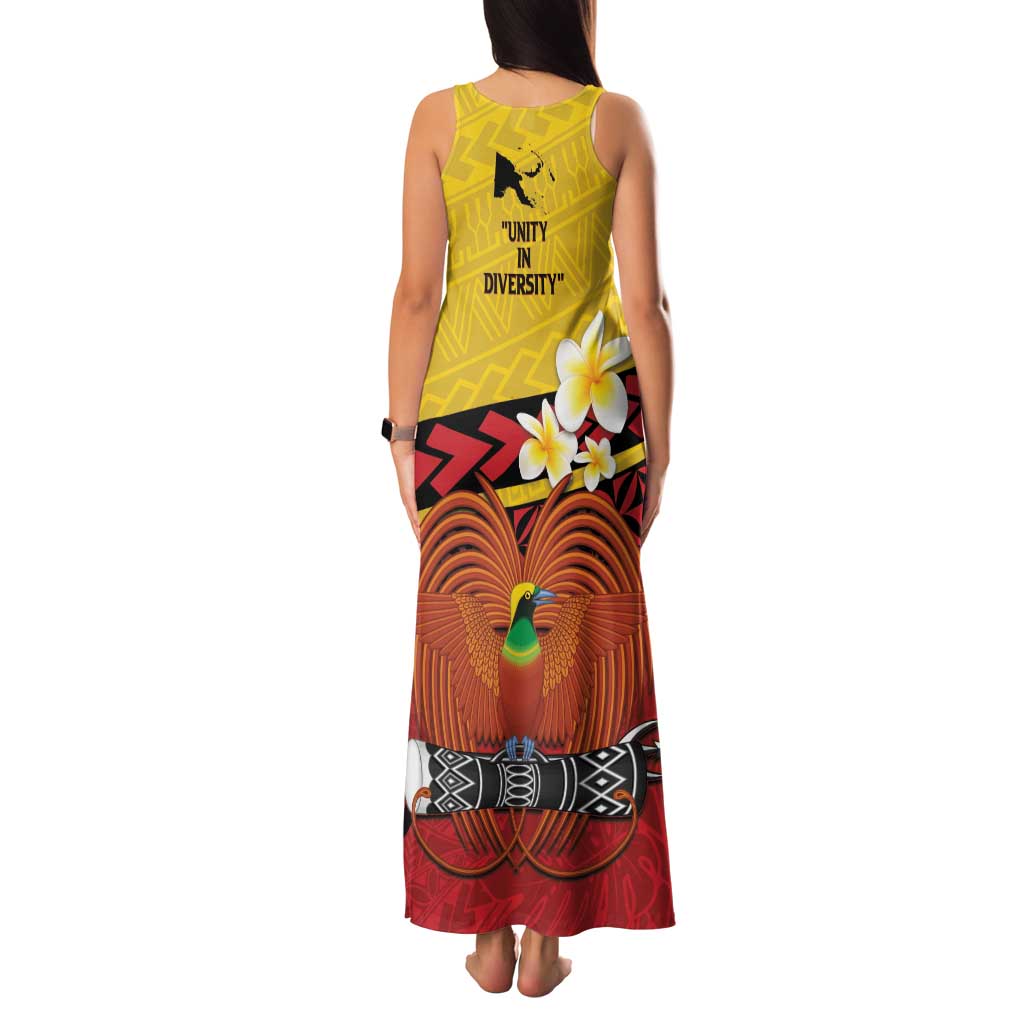 Papua New Guinea Independence Day Family Matching Tank Maxi Dress and Hawaiian Shirt Since 1975 Unity In Diversity