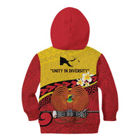Papua New Guinea Independence Day Kid Hoodie Since 1975 Unity In Diversity