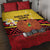 Papua New Guinea Independence Day Quilt Bed Set Since 1975 Unity In Diversity