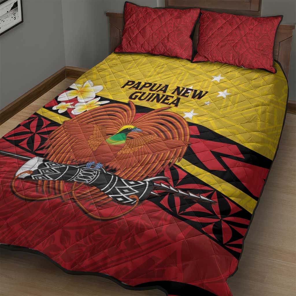 Papua New Guinea Independence Day Quilt Bed Set Since 1975 Unity In Diversity