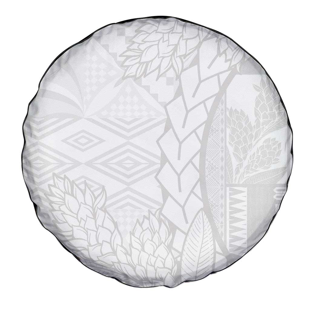 Samoa White Sunday Spare Tire Cover Lotu Tamaiti Siapo With Teuila