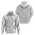 Tonga White Sunday Hoodie Manuia le Aso Sa o Tamaiti Heilala With Ngatu Pattern