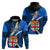 Fiji Rugby Hoodie World Cup 2023 Go Champions Fijian Tapa Blue Version LT14 - Polynesian Pride