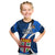 Fiji Rugby Kid T Shirt World Cup 2023 Go Champions Fijian Tapa Blue Version LT14 Blue - Polynesian Pride