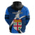 Custom Fiji Rugby Hoodie World Cup 2023 Go Champions Fijian Tapa Blue Version LT14 - Polynesian Pride