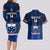 Custom Samoa Rugby Couples Matching Long Sleeve Bodycon Dress and Hawaiian Shirt World Cup 2023 Go Champions Manu Samoa LT14 - Polynesian Pride