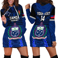 Custom Samoa Rugby Hoodie Dress World Cup 2023 Go Champions Manu Samoa LT14 - Polynesian Pride