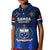 Custom Samoa Rugby Kid Polo Shirt World Cup 2023 Go Champions Manu Samoa LT14 Kid Blue - Polynesian Pride