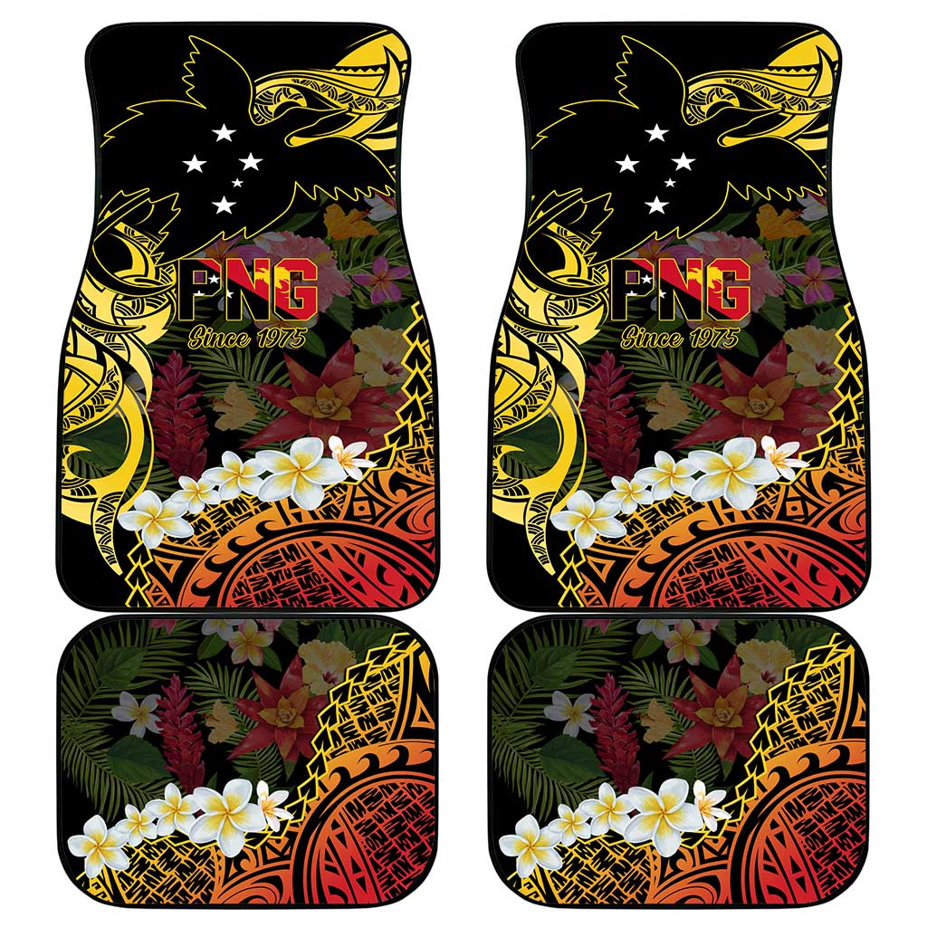 Papua New Guinea 50th Independence Anniversary Car Mats Independen Stet bilong Papua Niu Gini LT14