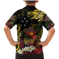 Papua New Guinea 50th Independence Anniversary Family Matching Mermaid Dress and Hawaiian Shirt Independen Stet bilong Papua Niu Gini LT14