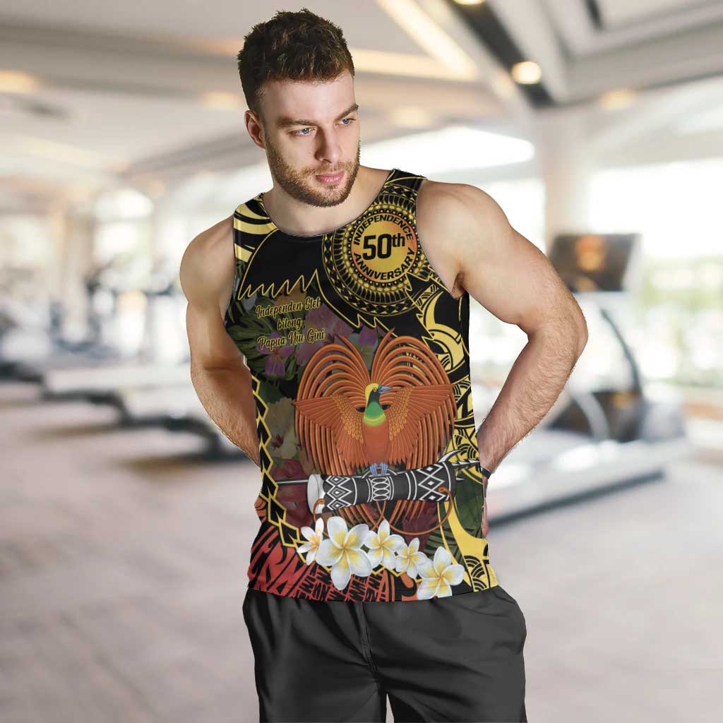 Papua New Guinea 50th Independence Anniversary Men Tank Top Independen Stet bilong Papua Niu Gini LT14