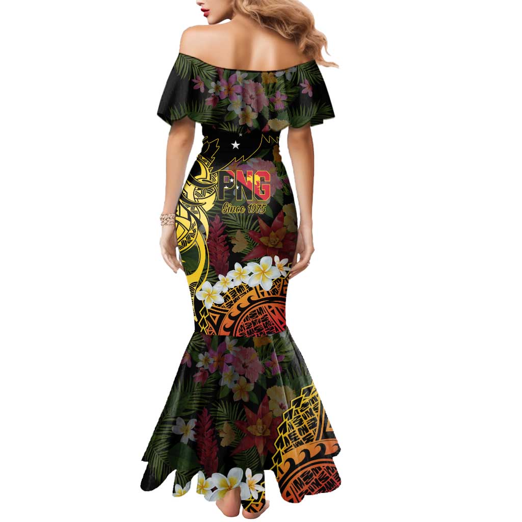 Papua New Guinea 50th Independence Anniversary Mermaid Dress Independen Stet bilong Papua Niu Gini LT14