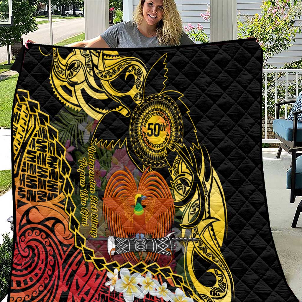 Papua New Guinea 50th Independence Anniversary Quilt Independen Stet bilong Papua Niu Gini LT14