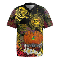 Papua New Guinea 50th Independence Anniversary Rugby Jersey Independen Stet bilong Papua Niu Gini LT14