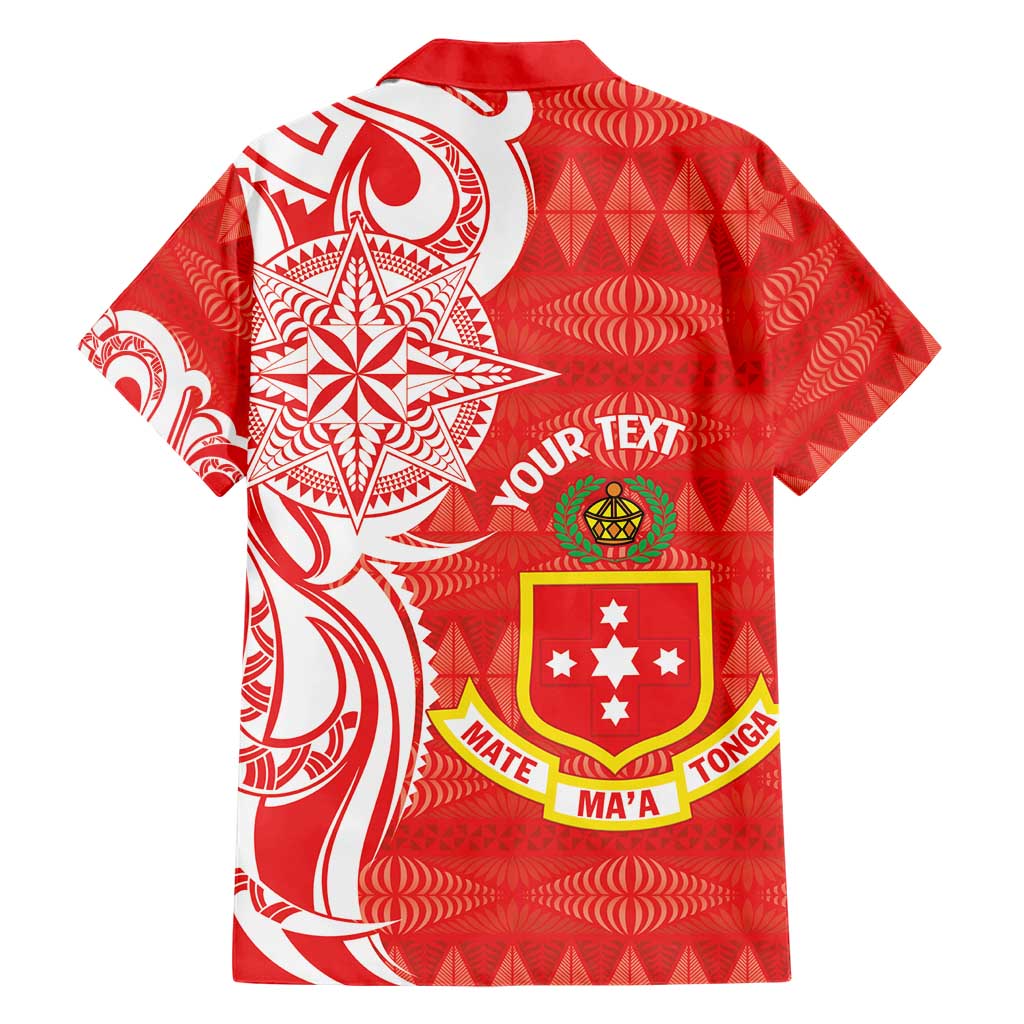 Personalised Kolisi Tonga Hawaiian Shirt Mate Maa Tonga Ngatu Pattern - Polynesian Pride