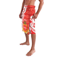 Personalised Kolisi Tonga Lavalava Mate Maa Tonga Ngatu Pattern - Polynesian Pride